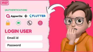 Part 07: Appwrite Login with Email &amp; Password in Flutter | Complete Auth Flow #flutterhero