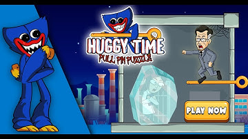Huggy time - Pull pin puzzle | English | Landscape