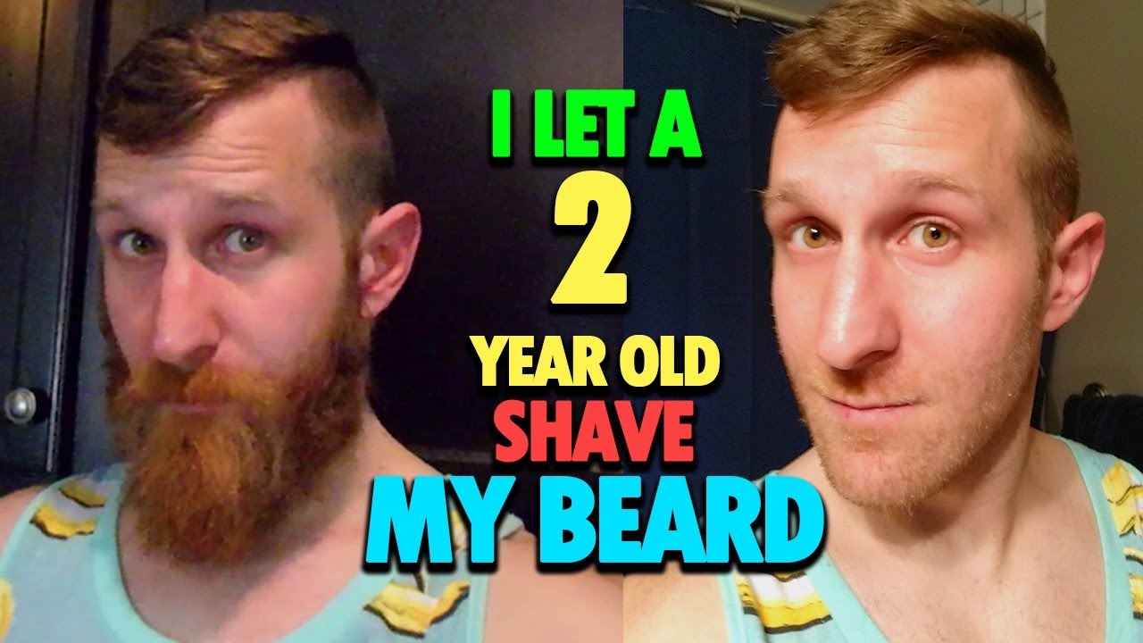 I Shave My Beard! With Help From My Kids YouTube