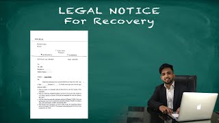 LEGAL NOTICE FOR RECOVERY | FORMAT | LEGAL TIP | GO LEGAL