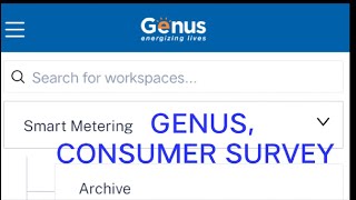 GENUS , CONSUMER SURVEY, DT SURVEY @4smartmetering screenshot 2