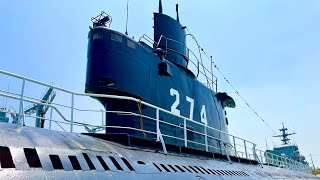 Exploring Type 35 Submarine & Warships In A Tiny Rowboat [PLA Navy]