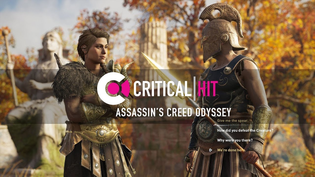Assassin's Creed Odyssey - Lumbering along side mission gaming logo