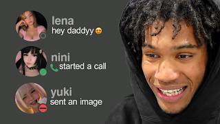 I Added 100 Girls on Discord