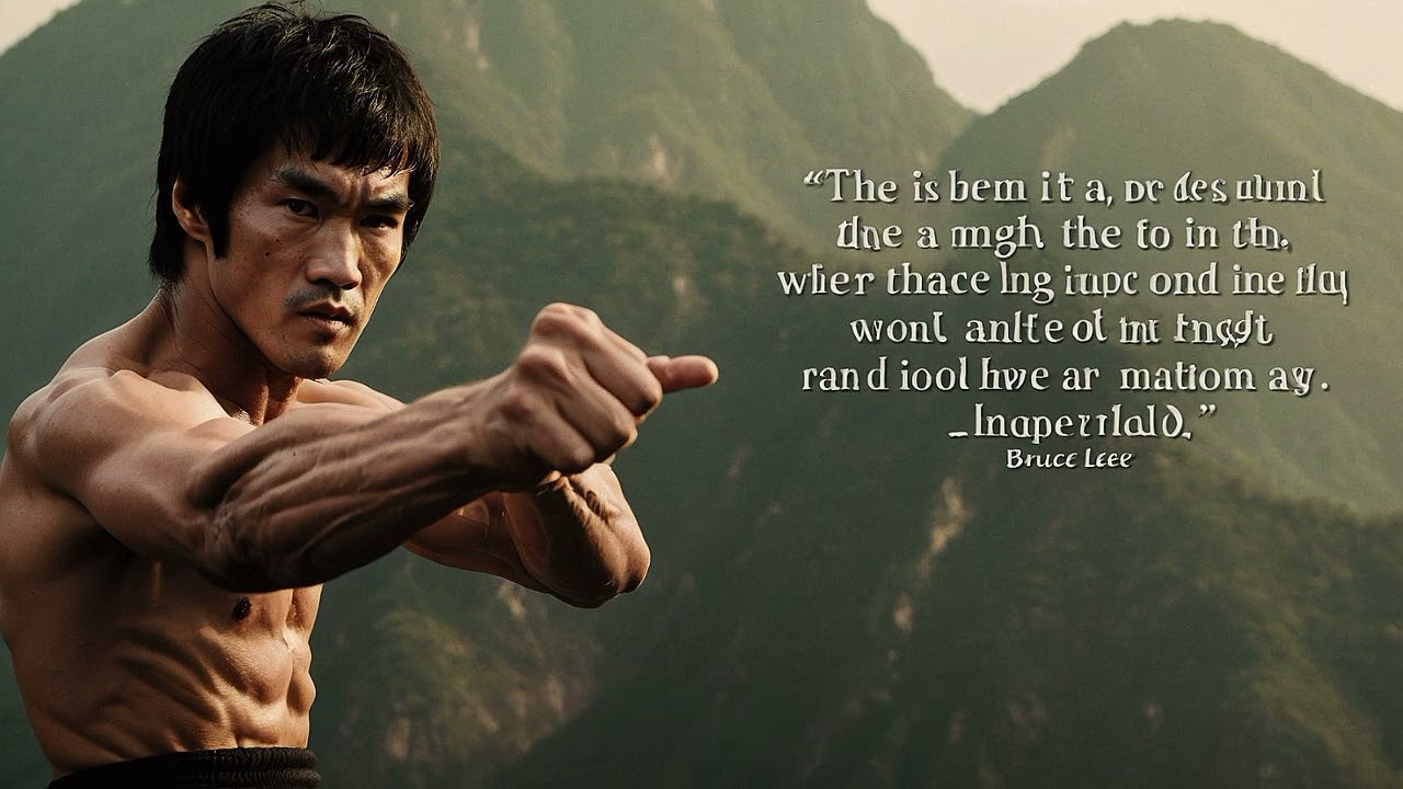 Bruce Lee Most Inspirational Quotes for Martial Artists