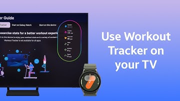 How to use Workout Tracker on your Samsung TV