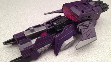 FALL OF CYBERTRON SHOCKWAVE VIDEO TOY REVIEW