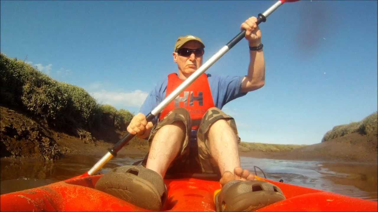 Kayaking Blakeney Creek, Norfolk, UK. YouTube