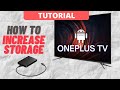 How to Increase the Storage Space on OnePlus TV/Android TV| Connecting 1TB USB Hard Disk