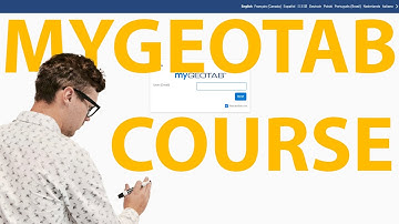 MyGeotab Couse Intro