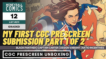 CGC Comic Book Unboxing | My First 9.8 Prescreen (Part 1 of 2)