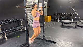3-Part-Pause Feet Assisted Negative Chin Ups