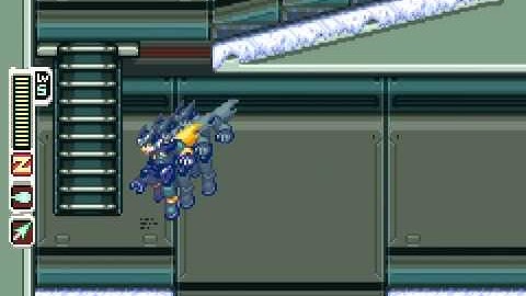 Megaman Zero 2 100pt hard mode part 5 - Computer Zone