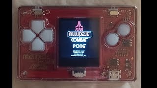 Super Impulse Micro Arcade Atari Combo Series 3 (Millipede, Combat, Pong [again]) Overview