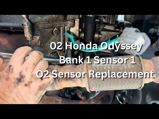 02 Honda Odyssey 3.5L Bank 1 Sensor 1 Oxygen Sensor Replacement class=