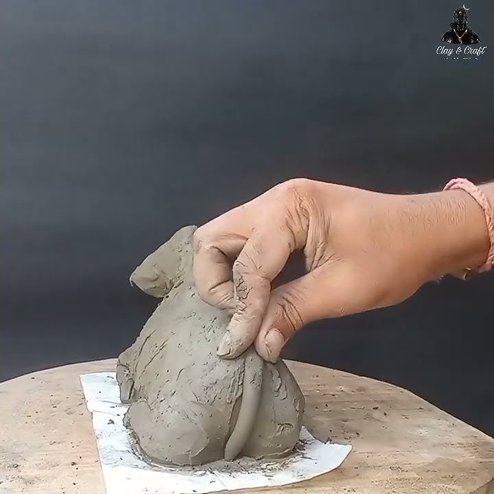 how to make nandi | नंदी बैल का स्टेचू कैसे बनाएं |#nandistatue #nandi #claycraft #clayidol
