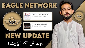 Eagle Network New Update about Withdrawals & Mining - crypto news