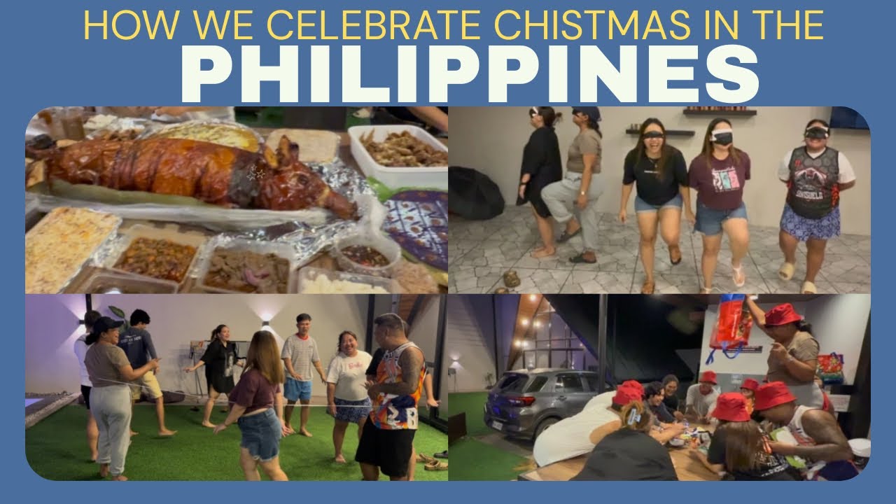 🇵🇭HOW WE CELEBRATE CHRISTMAS THE FILIPINO WAY-SUPER FUN WAY OF CELEBRATING  IN THE PHILIPPINES 2025