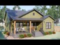 (10x11m) 33'x36' Cozy Cottage House !!! Embracing the Ultimate Cozy Living.
