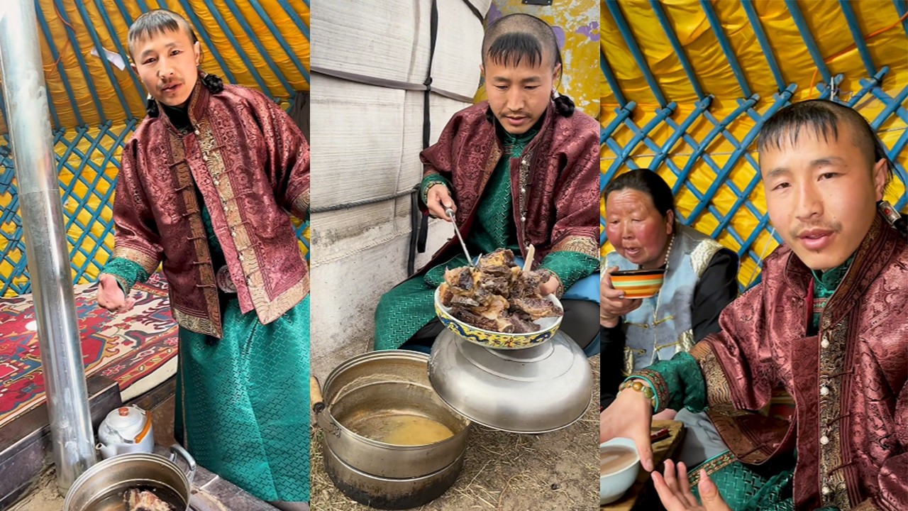 Air-dried beef ribs stewed together taste absolutely amazing.#food#delicous