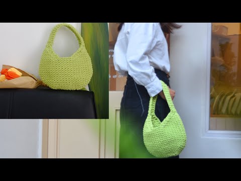 Video P1: Hướng dẫn móc túi xách hình quả bơ siu cute,cứng... - youtube