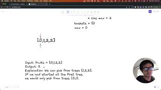 LC in JS: 904. Fruit Into Baskets [Sliding Windows Pattern]