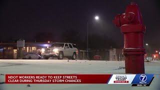 'It could be potentially dangerous': NDOT prepares for potential snow