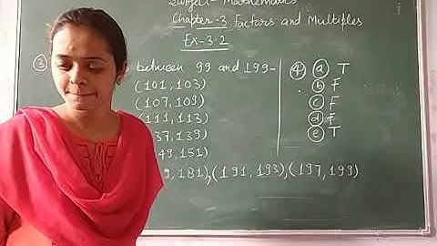 Class-5 Mathematics Chapter-3 Factors and multiples Exercise-3.2 By Bharti Singh