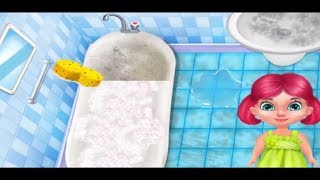 educational animation kind bb Clean Up House Cleaning House Care Game For Kids screenshot 5