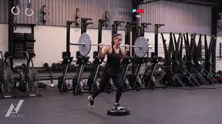4 Deficit Back Rack Reverse Lunge