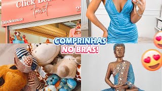 FIZ MUITAS COMPRINHAS NO BRÁS | VLOG PELAS LOJAS + TUDO QUE COMPREI LÁ!!!