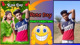 ROSE DAY PHOTOEDITING//Happy Rose Day Photoediting//Kaisen Karen Rose Day Photo Editing// screenshot 3