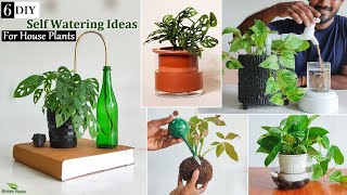 5 DIY Homemade Self Watering & Auto Watering System for Your House Plants//GREEN PLANTS