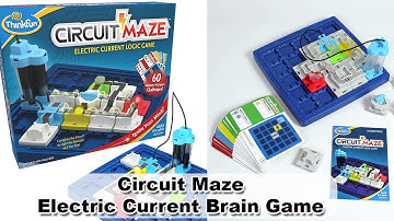 ThinkFun Circuit Maze Electric Current Brain Game and STEM Toy for Boys and Girls Age 8 and Up