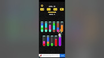 Color Water Sort 3D - Level 53