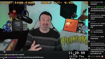 DSP Cries It- Unedited Asmongold Meltdown Crashout