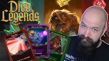 Use the power of LUCK in this NEW Deckbuilding Roguelike (Dice Legends)