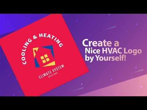 Create a Nice HVAC Logo by Yourself