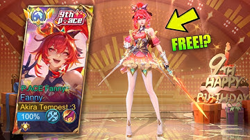 FINALLY!! NEW SKIN P. ACE FANNY IS HERE! FREE SKIN?! + SOLO  RANK GAMEPLAY  -MLBB