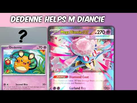 M Diancie ex Is Almost BROKEN With The Inclusion Of Single Prize Dedenne! -  YouTube