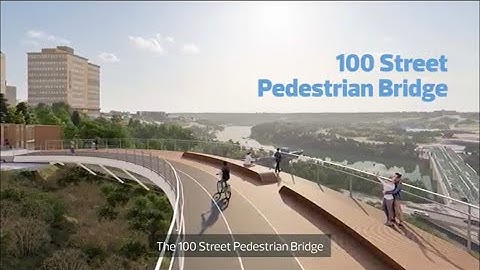 100 Street Pedestrian Bridge Project Video