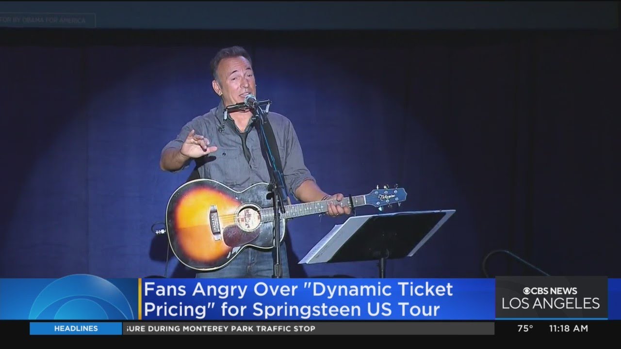 Ticketmaster's 'dynamic ticket pricing' has Bruce Springsteen tickets
