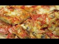 Пицца с ветчиной и грибами на пышном тесте за 1 час
