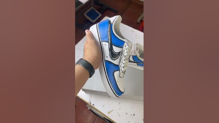 Pintando Sneakers NIKE AF1 estilo CARTOON 👟🔥