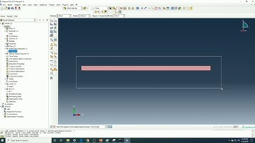 Cantilever beam with udl in Abaqus| Abaqus for beginners| Learn Abaqus Step by step| Abaqus Tutorial