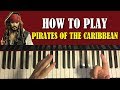 HOW TO PLAY - Pirates Of The Caribbean Theme (Piano Tutorial Lesson)