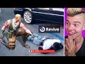 Spróbuj NIE ZAŚMIAĆ się Challenge *FORTNITE* - 2