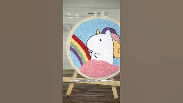 Sao set thêu len nổi không có keo sữa - DIY cùng Tiệm Tạp Hóa Nhà May