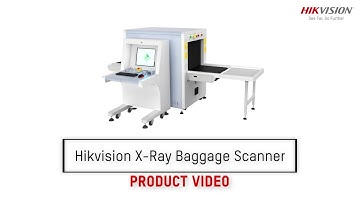 Hikvision X-ray Baggage Scanner Demonstration
