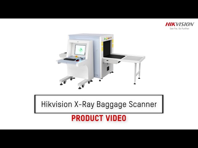 ZA6550D: Double-View X-Ray Baggage Scanner